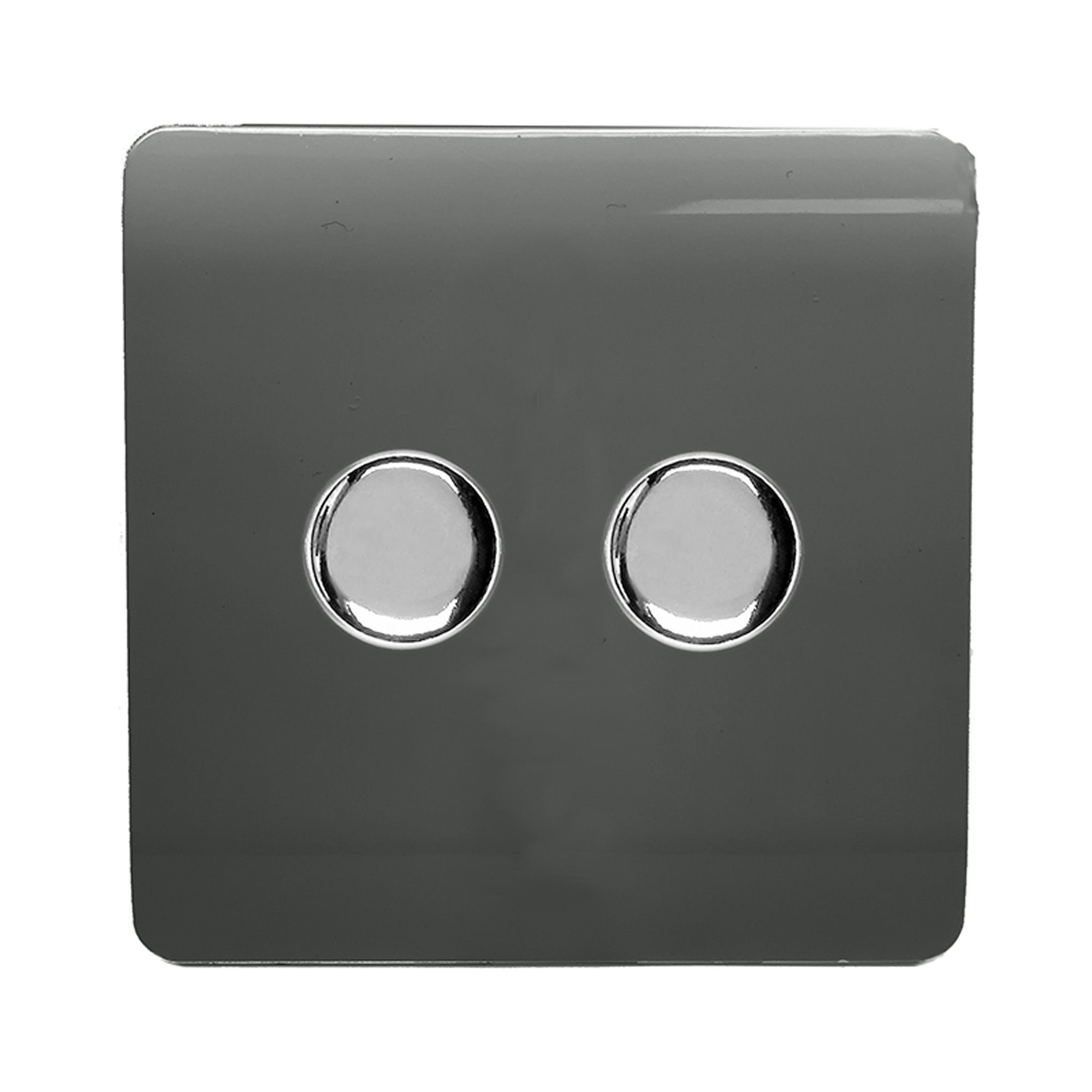 ART-2LDMCH  2 Gang 2 Way LED Dimmer Switch Charcoal